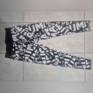 Puma Black and White Graphic Leggings
